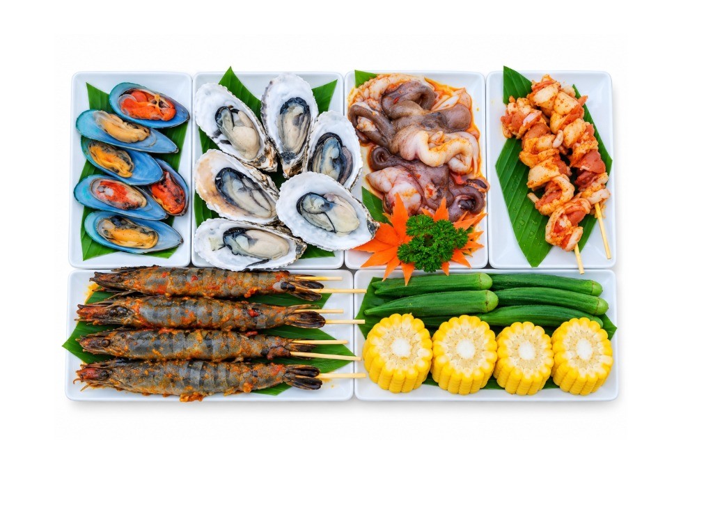 Set BBQ Hải Sản Bãi Rạng 700k/2 Người - Combo 2